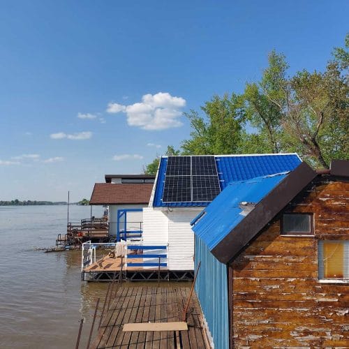 Solarna OFF grid sistem 3kW – Splav Kalimero -Umka