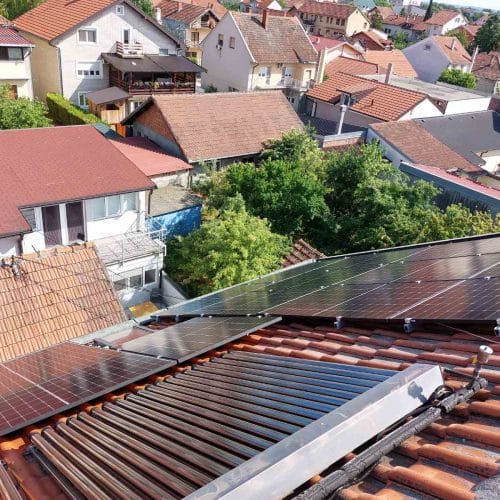 Solarni elektrana 10kW-Porodica Gimboš – Borča