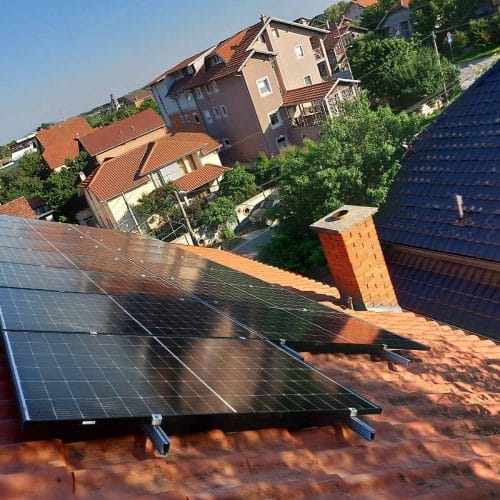 Solarna elektrana 10kW-Porodica Ivanović -Altina
