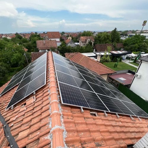 Solarna Elektrana 10kW- Porodica Ljušić – Borča